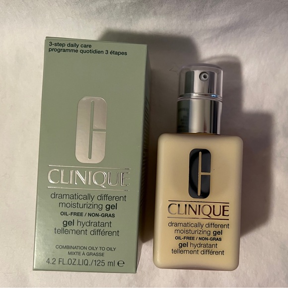 🌟NIB🌟 CLINIQUE Dramatically Different Moisturizing Gel 4.2oz for N/Oily Skin - Picture 5 of 11